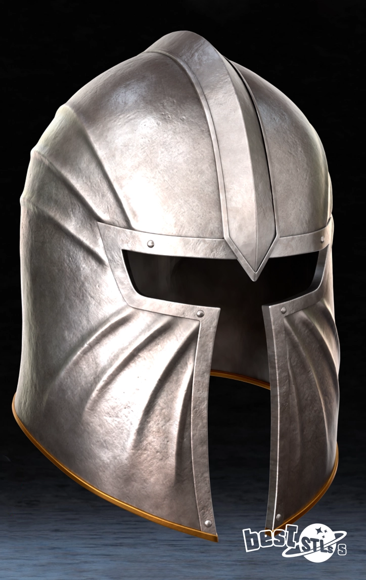 Blackwood Steel Armor Helmet STL