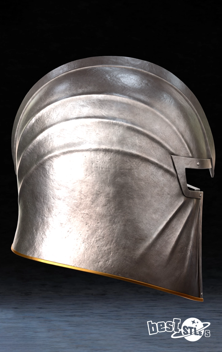 Blackwood Steel Armor Helmet STL