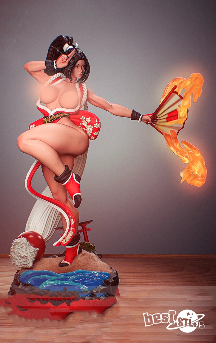 Mai Shiranui NSFW STL