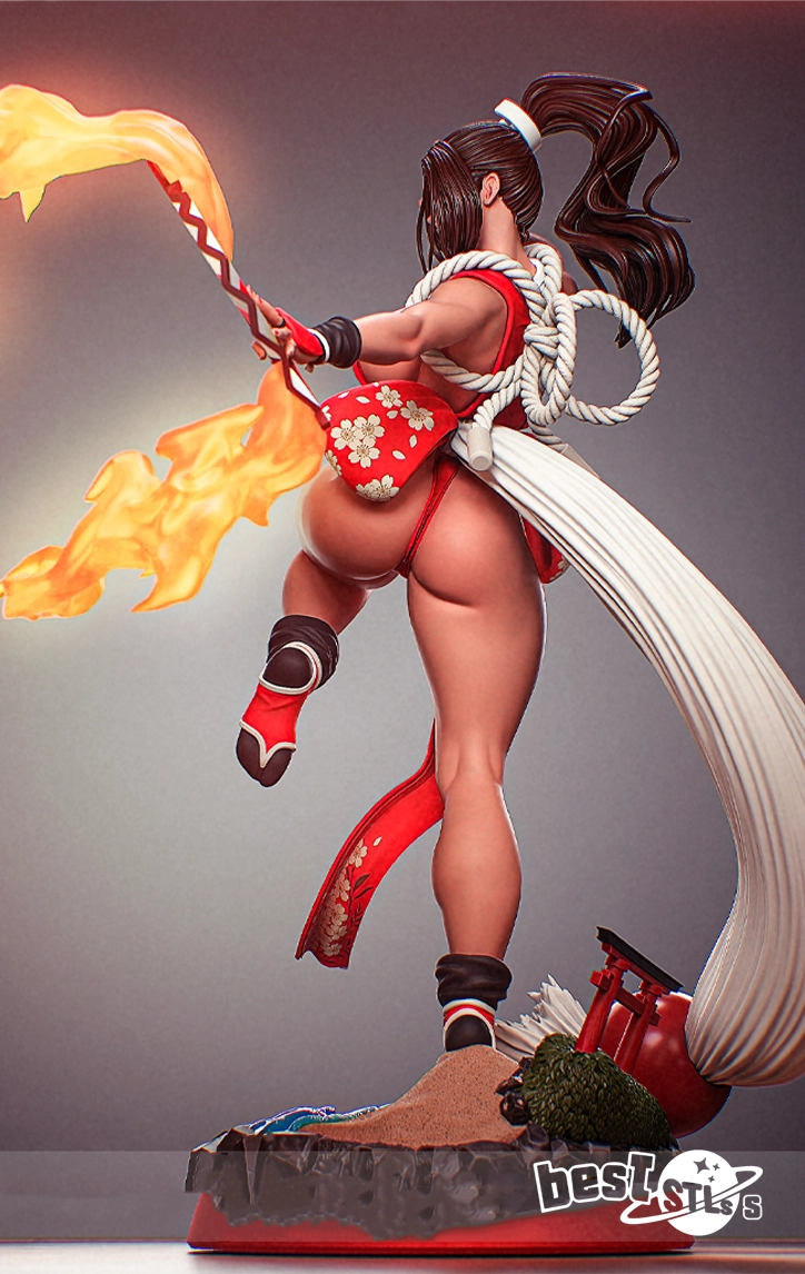 Mai Shiranui NSFW STL