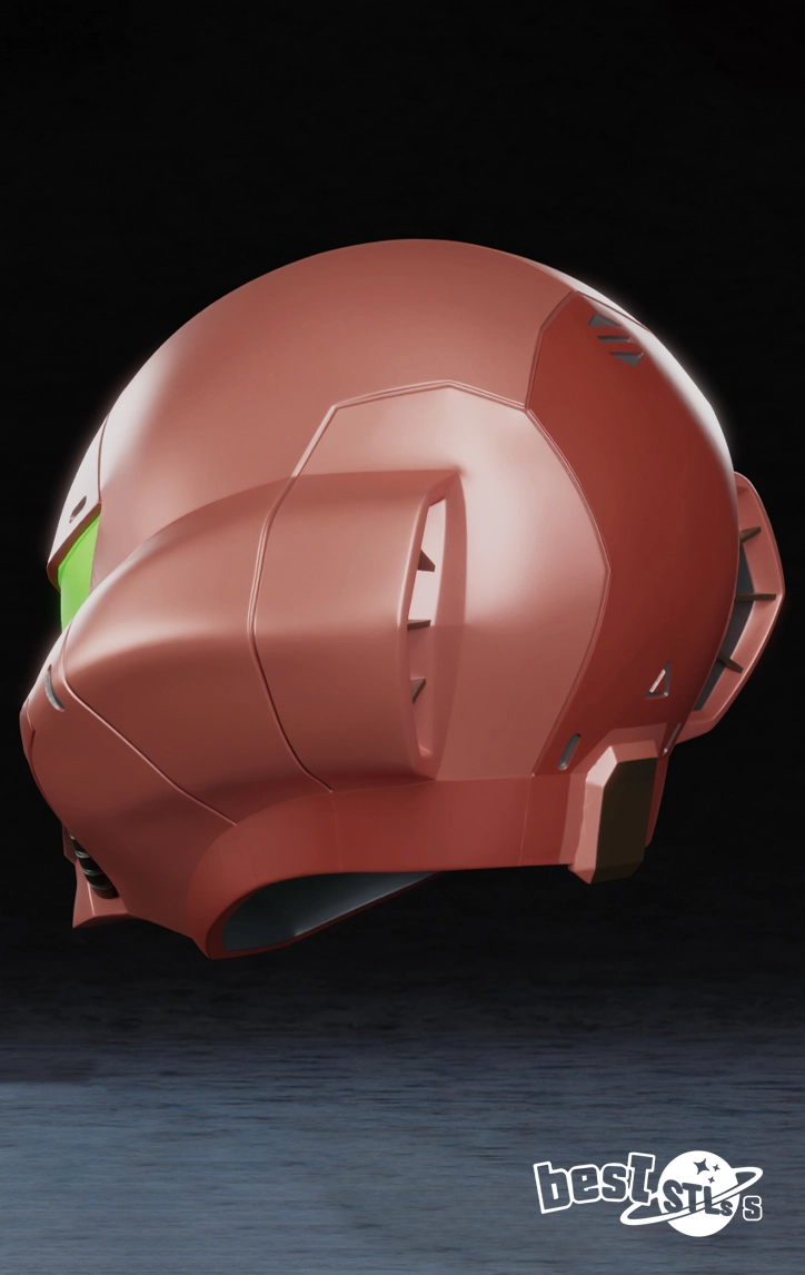 Samus Dread Helmet STL – Metroid 3D Print File