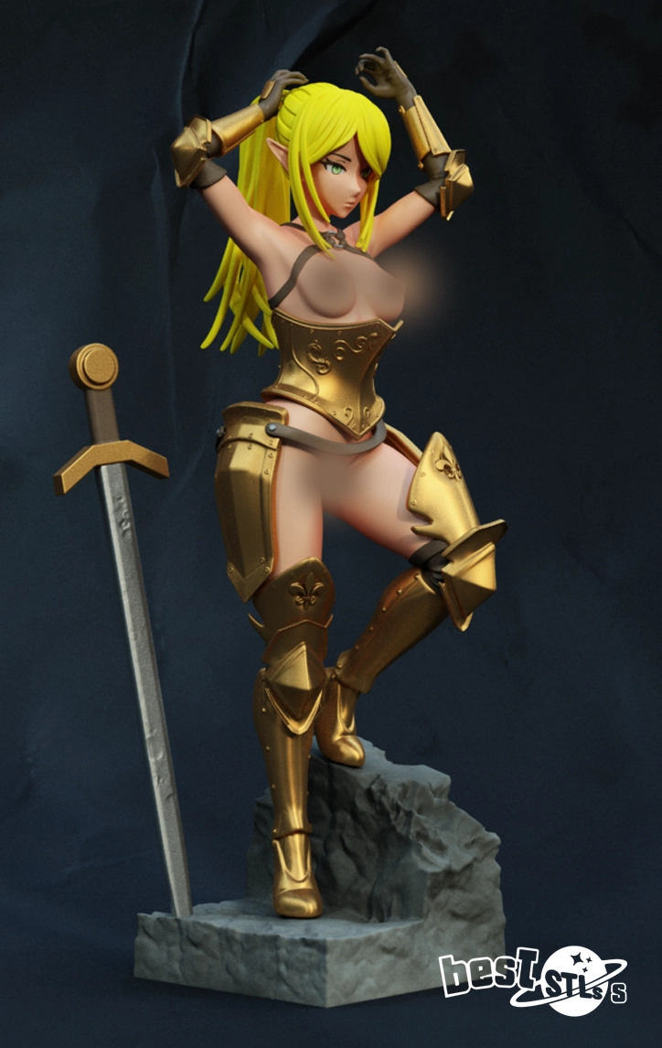 Armor Elf NSFW STL