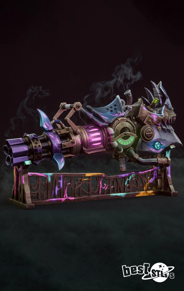 Jinx’s Rhino Gun STL
