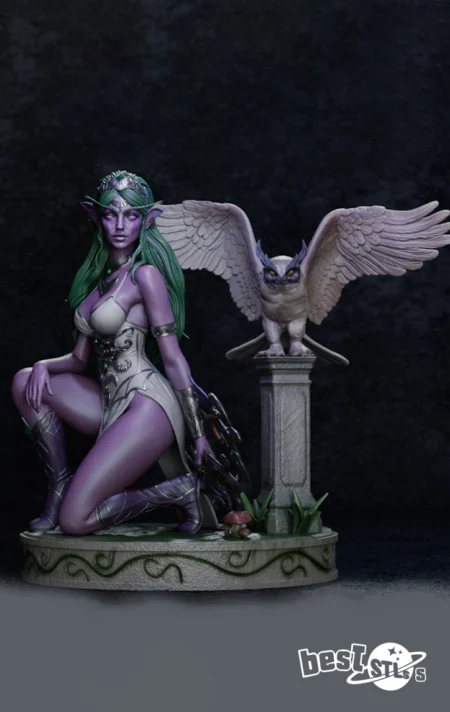 Tyrande Whisperwind NSFW STL