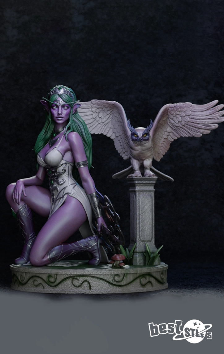 Tyrande Whisperwind NSFW STL