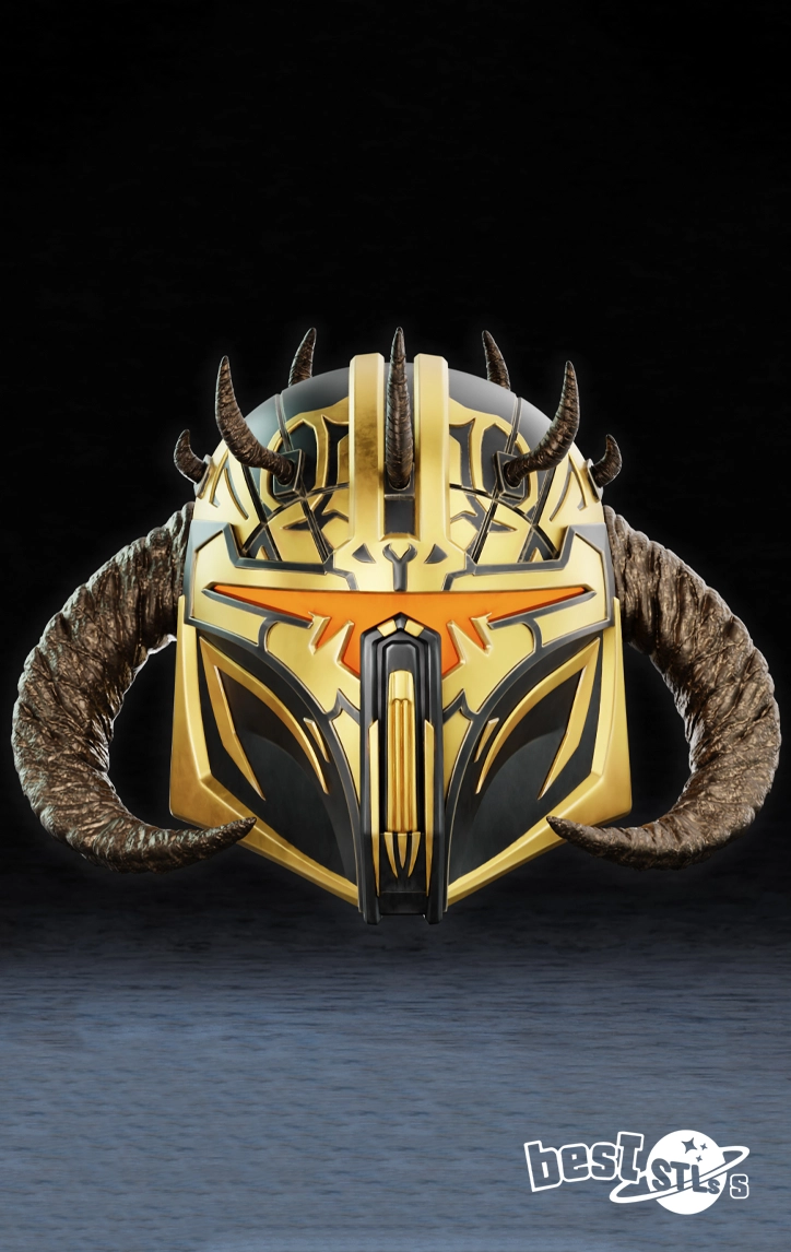 High Shadow Warden Helmet STL