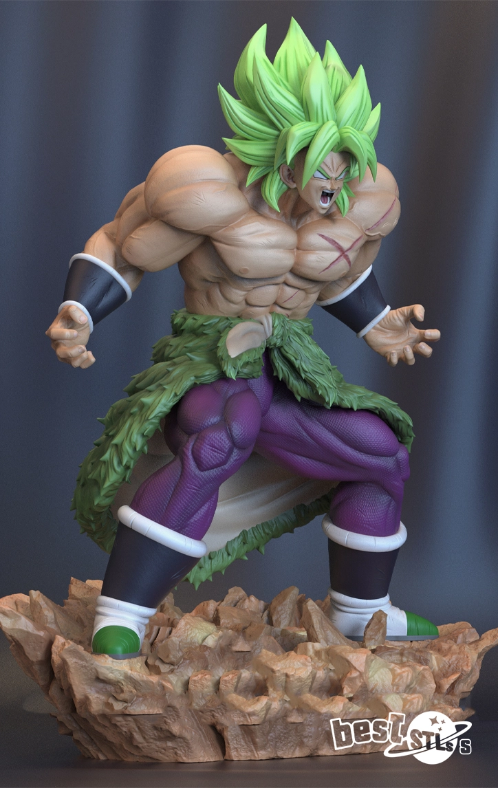 Broly STL – Dragon Ball 3D Print File