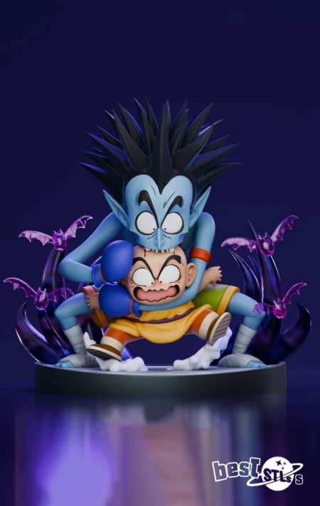 Krillin vs Vampire STL