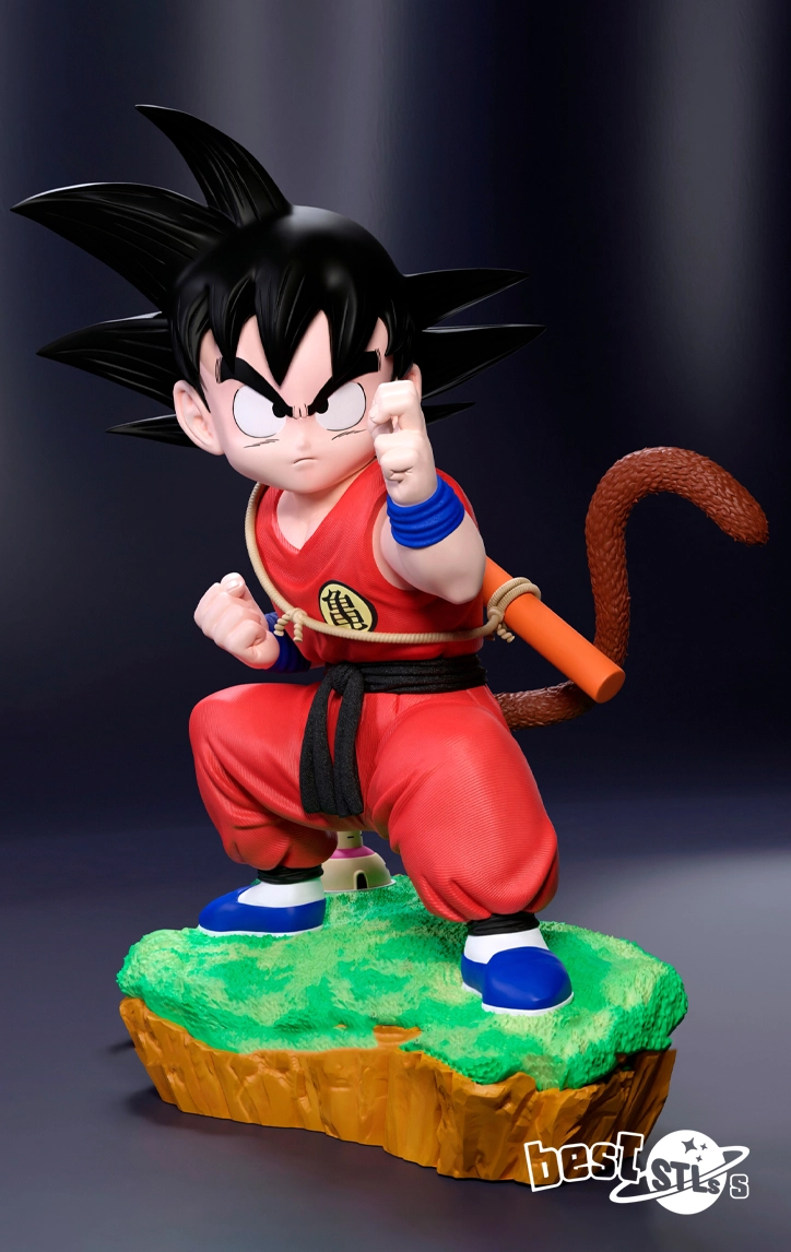Goku STL Dragon Ball 3D Print Model