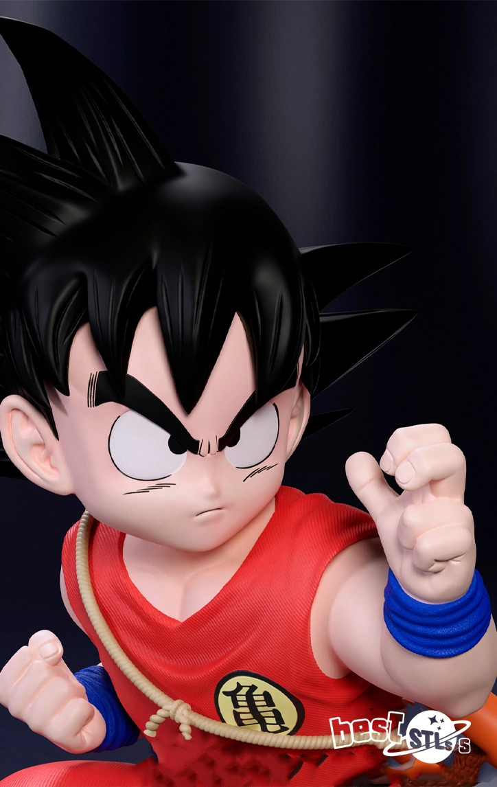 Goku STL Dragon Ball 3D Print Model Anime Figure for Collectors & 3D Printers - Image 2
