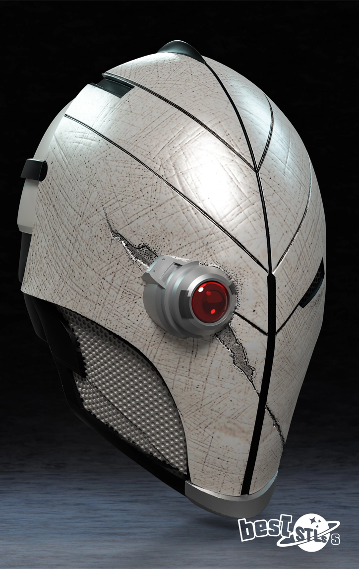Deadshot Kill Justice Helmet STL
