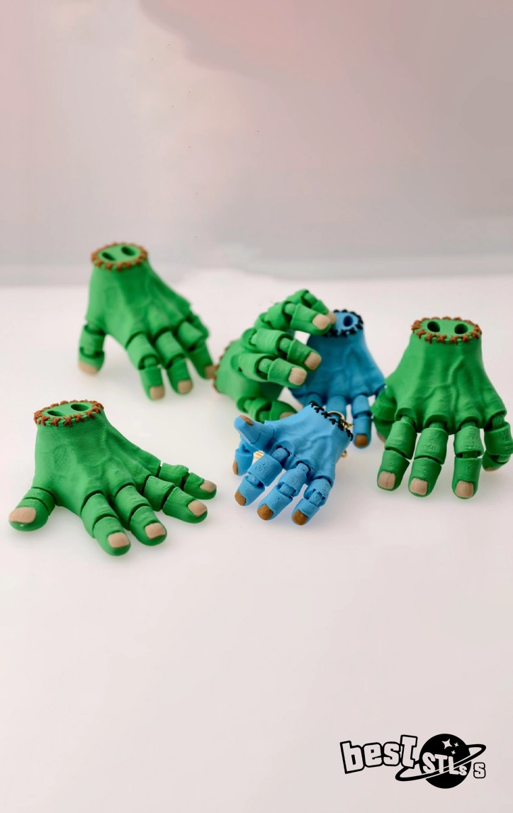 Articulated Hand STL