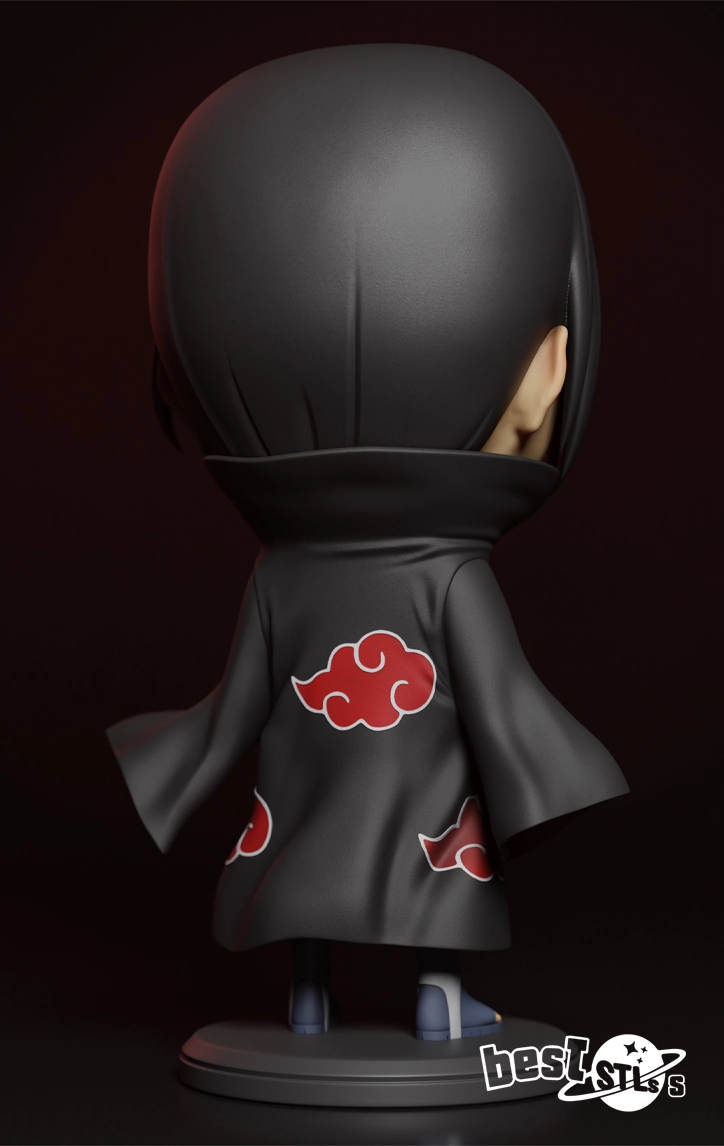Itachi Chibi STL Naruto 3D Print Model Cute Naruto Figure - Image 4