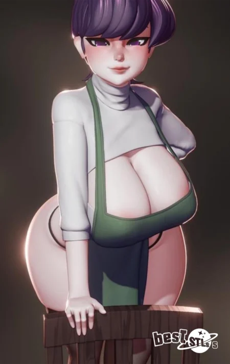 Komi Shuuko Rushzilla NSFW STL