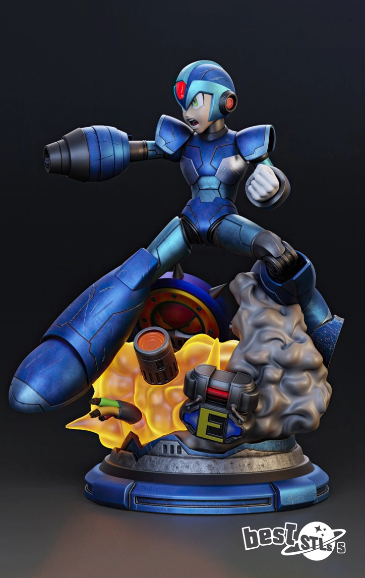 Mega Man X STL