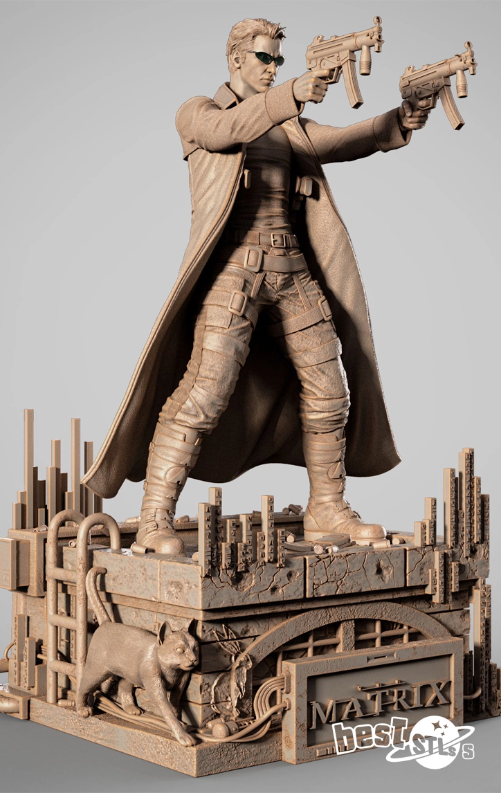 Neo Sculpture Matrix 3D Print Model