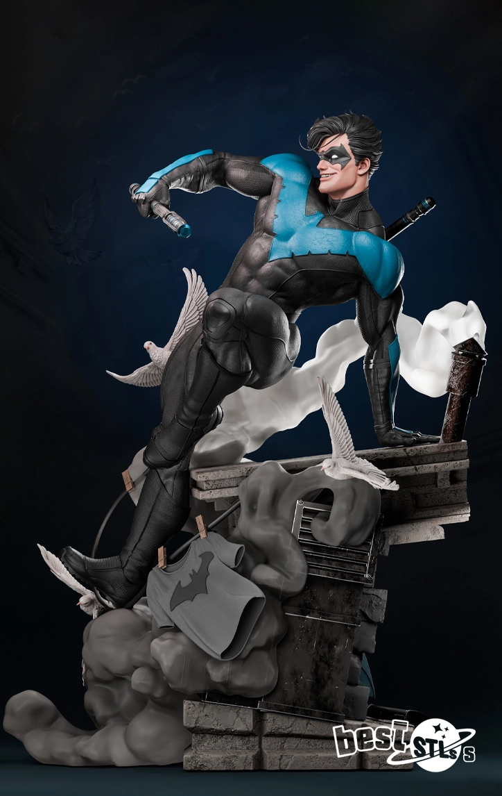 Nightwing STL – 3D Print File