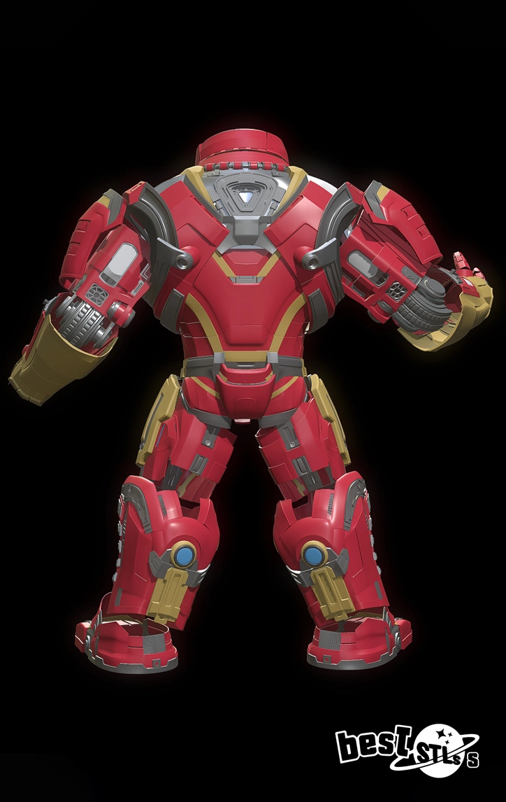 Hulkbuster STL Avengers Infinity War 3D Print Model Nikko Armor Suit - Image 2