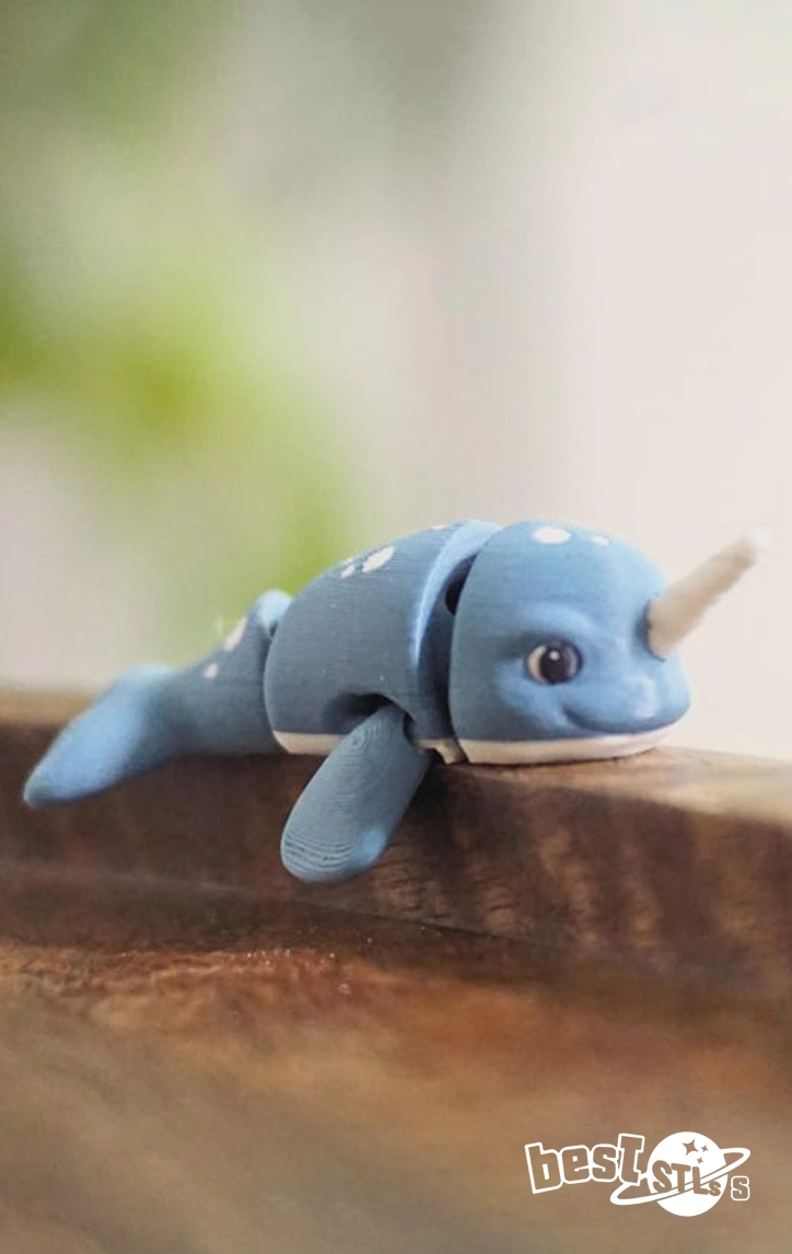 Best Baby Narwhal STL 3D Print Model