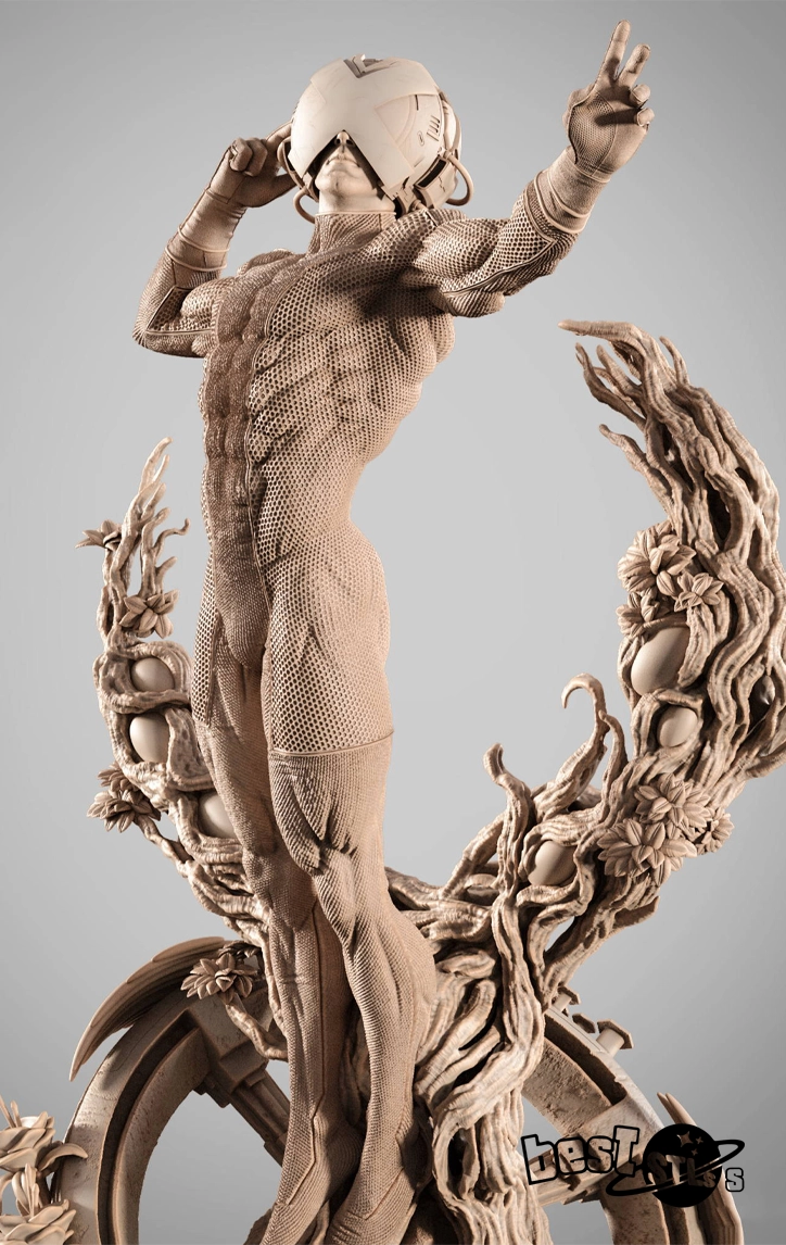 Professor X STL Marvel X-Men 3D Print Model