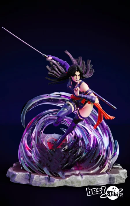 Psylocke X-Men Marvel Rivals STL