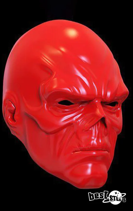 Red Skull Helmet STL