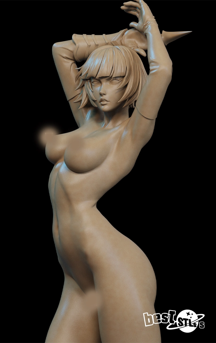 Soi Fon NSFW STL Bleach 3D Print Model for Anime Collectors - Image 6