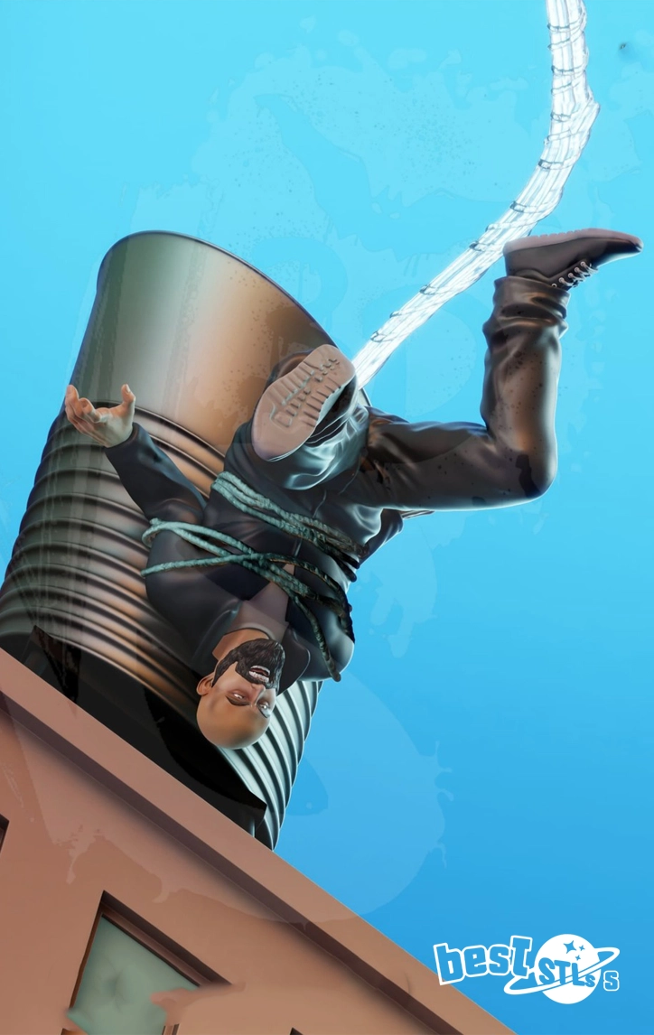 Spider-Man STL Marvel 3D Print File Superhero Statue Model - Image 5