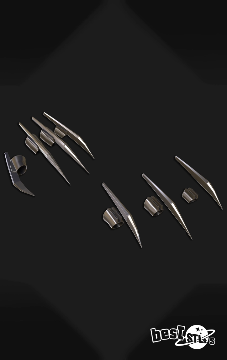 Starkiller Helmet and Claws STL