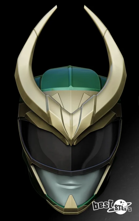 Best Loki Ranger Helmet STL 3D Print File Marvel Cosplay 3D Model