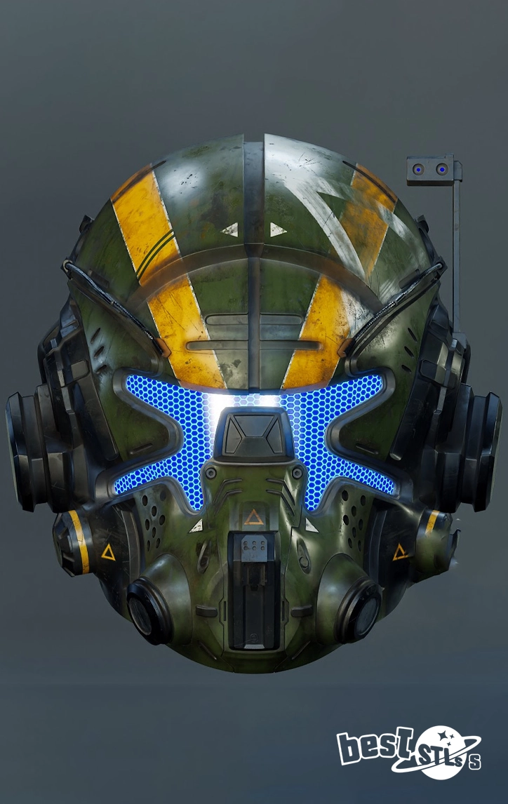Titanfall Jack Cooper Pilot Helmet STL