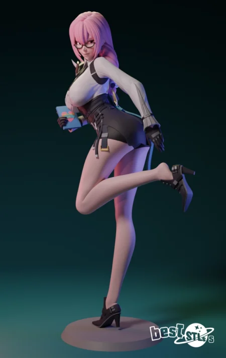 Tsukishiro Yanagi NSFW STL