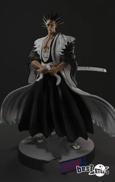 Zaraki Kenpachi STL Bleach