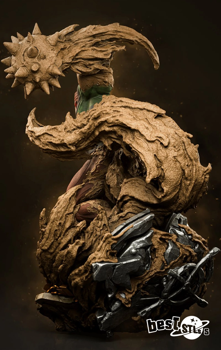 Sandman from Spider-Man STL 3D Model Marvel Villain 3D Print File - Image 3