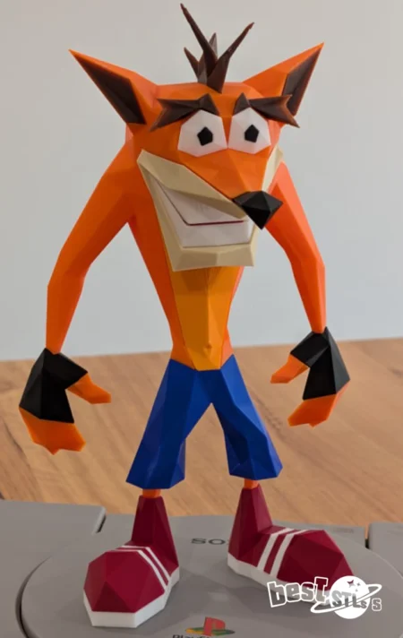 Crash Bandicoot Figure STL