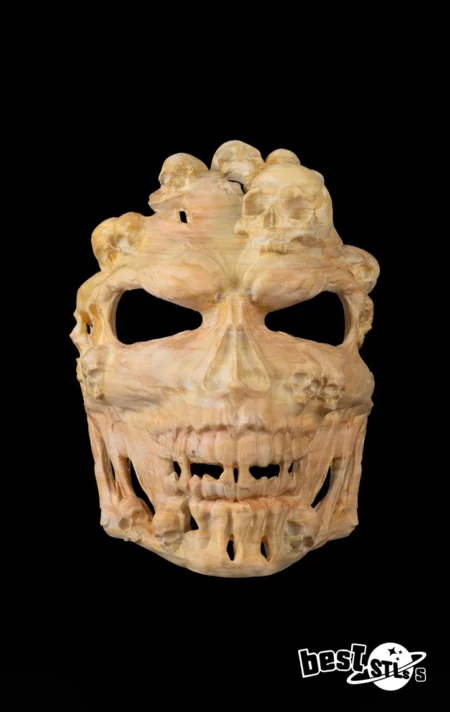 Face the Grave Halloween Mask STL