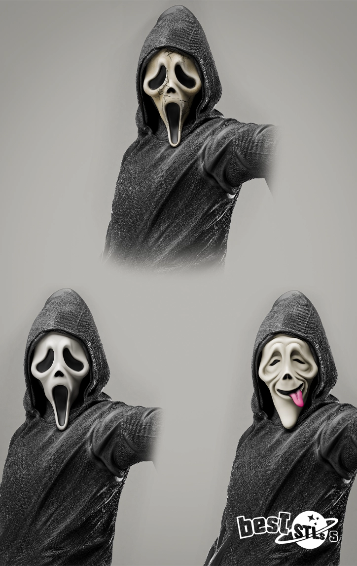 Ghostface STL Premium Horror Movie 3D Print Model - Image 7