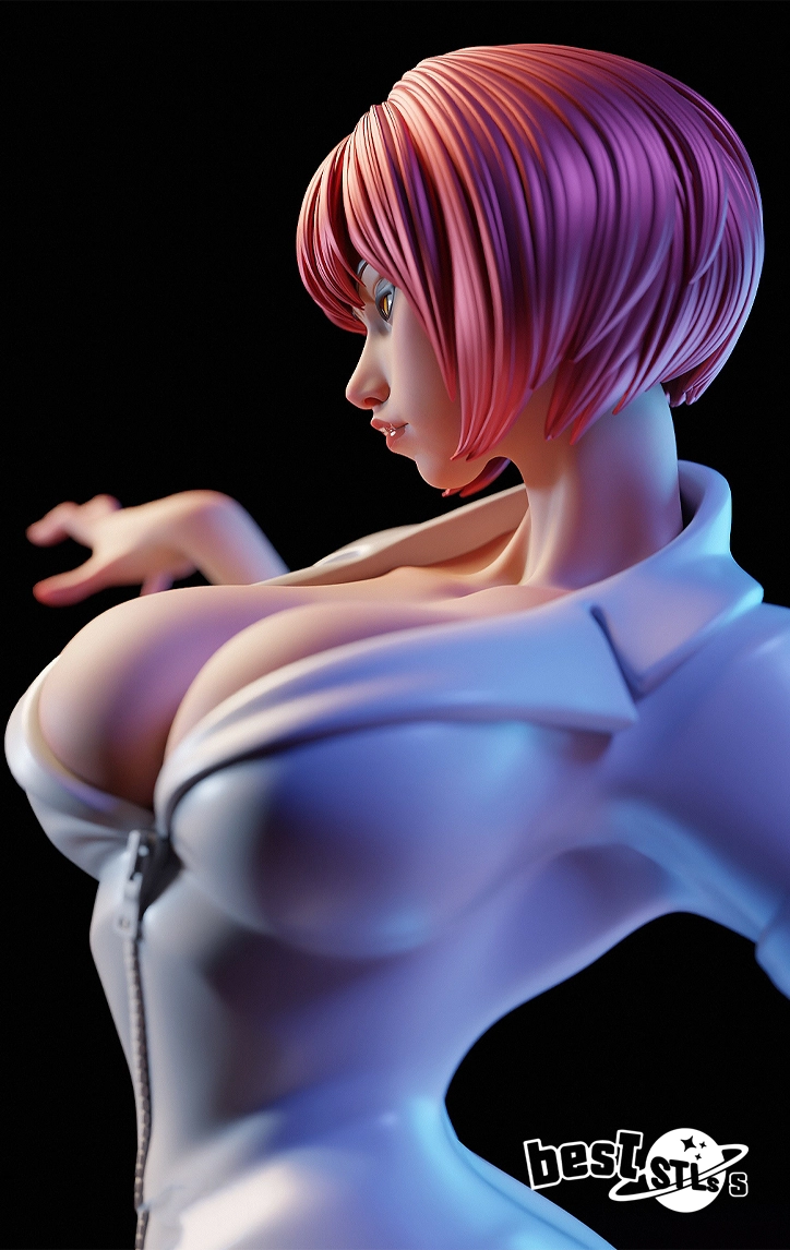 Halloween Sexy Lady Pumpkin NSFW STL