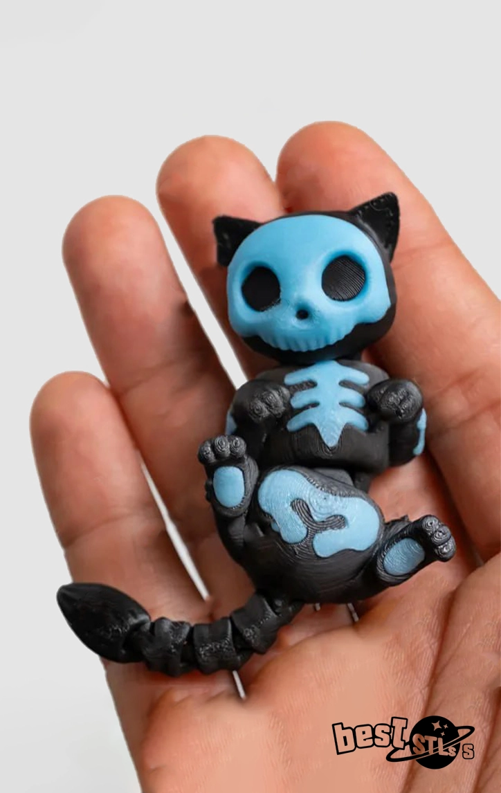 Halloween Spooky Cat STL