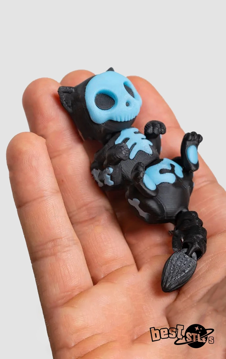 Halloween Spooky Cat STL