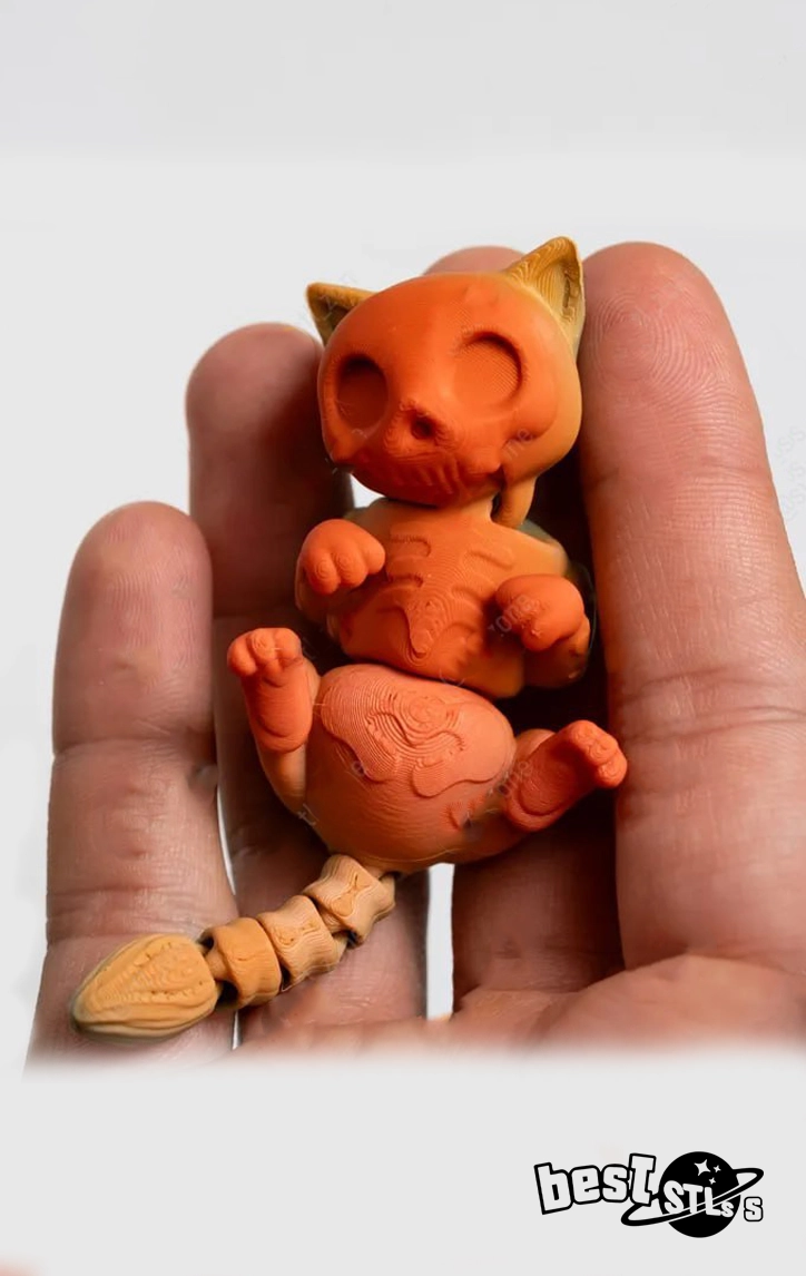 Halloween Spooky Cat STL