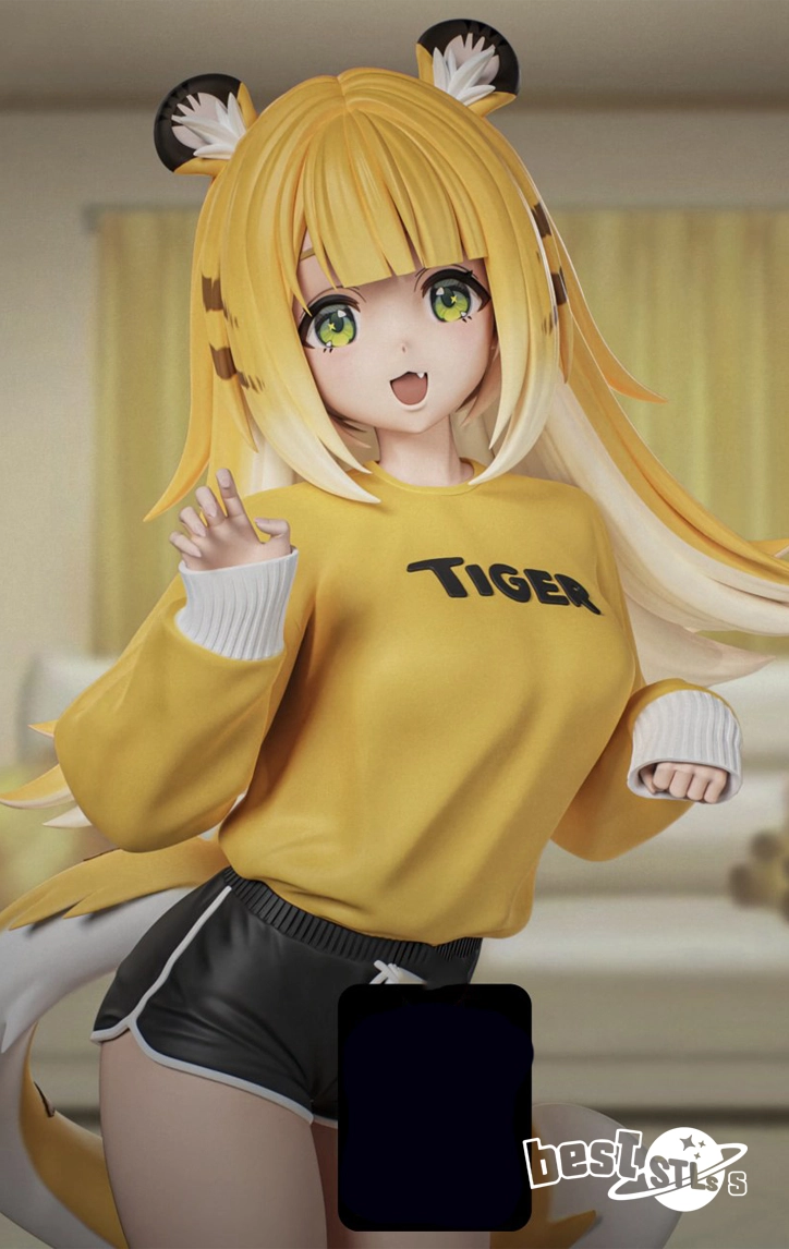 Ju Fufu Zenless Zone Zero STL Fire-Stun Agent 3D Print Model - Image 4