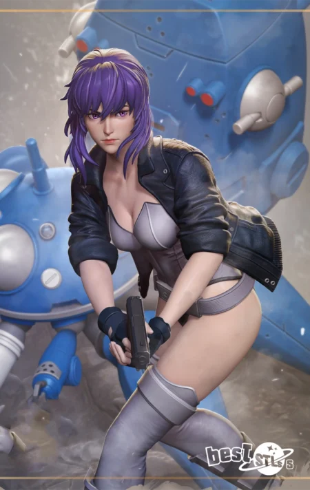 Kusanagi Motoko STL Premium Ghost in the Shell Anime 3D Print Model