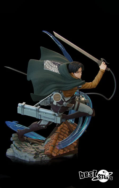 Levi Ackerman Attack on Titan STL