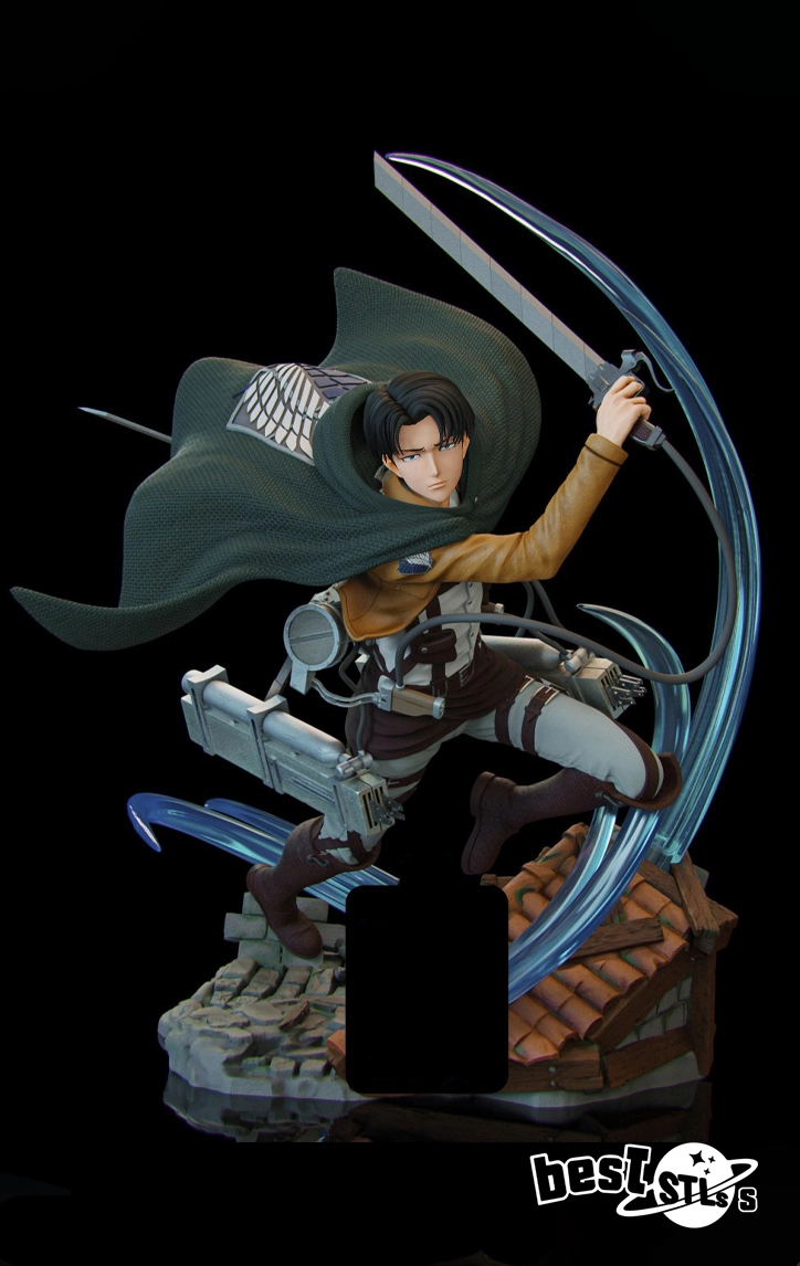 Levi Ackerman Attack on Titan STL