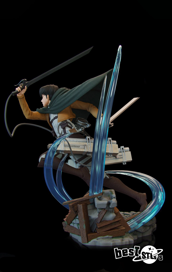 Levi Ackerman Attack on Titan STL