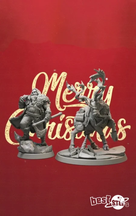 Light in the Shadow Christmas Bonus STL Holiday 3D Print Model