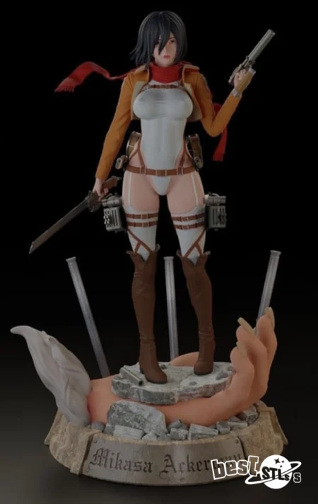 Mikasa Ackerman NSFW STL