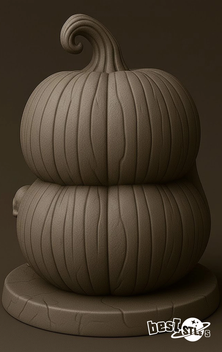 Pumpkin Treat Keeper Halloween Candy Bowl STL