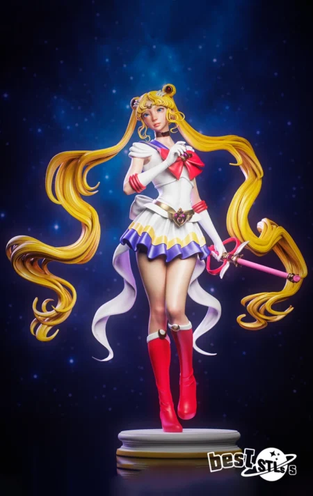 Sailor Moon STL Premium Anime Magical Girl 3D Print Model